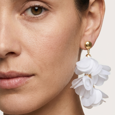 Aretes Sofía Simón Blancos