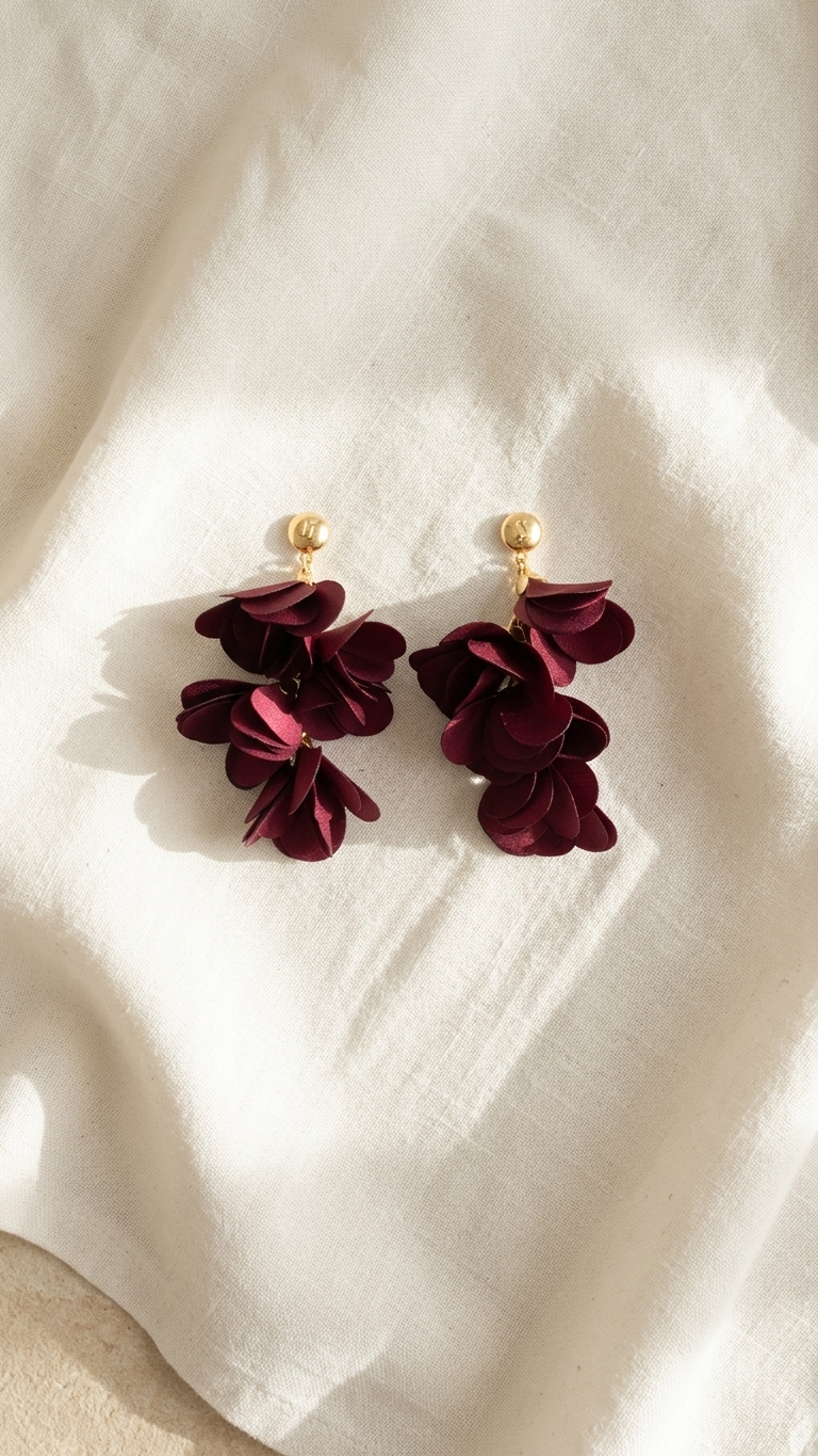 Aretes Sofía Simón Vino - Imagen 2