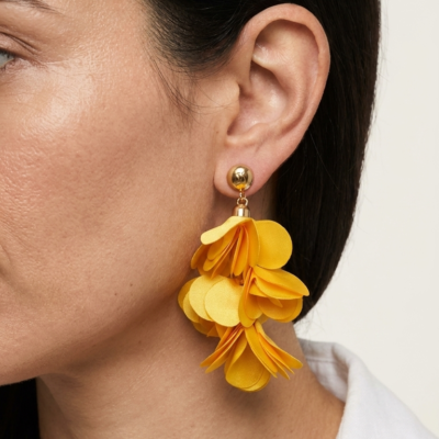 Aretes Sofía Simón Amarillos