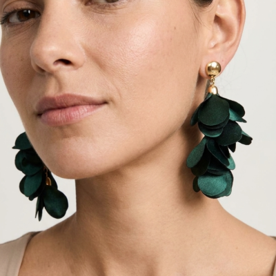 Aretes Sofía Simón Verdes