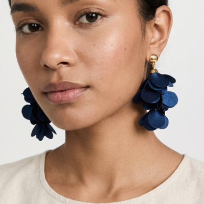 Aretes Sofía Simón Azul Noche