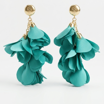 Aretes Sofía Simón Aquamarine