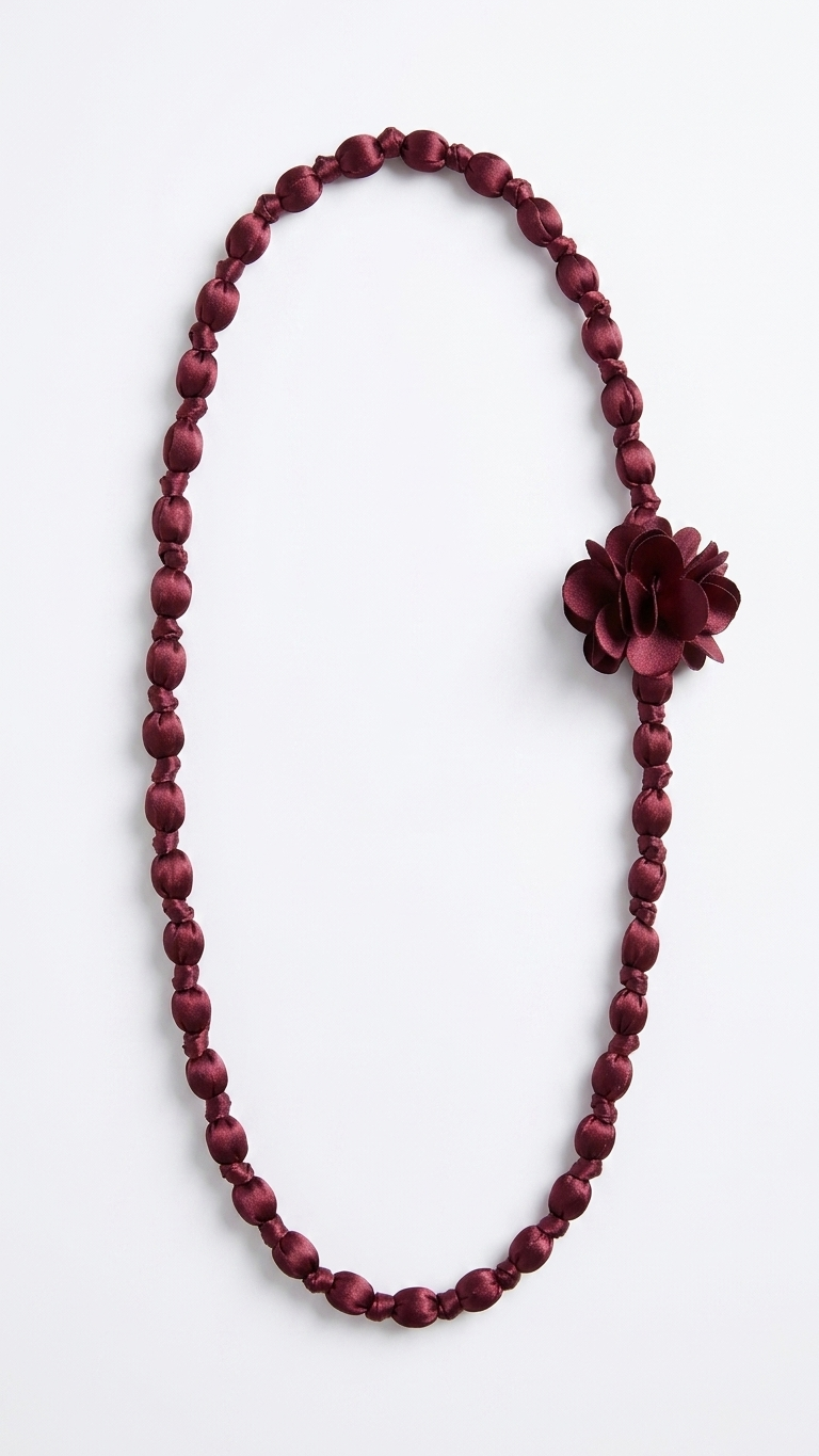 Collar Sofía Simón Burgundy - Imagen 2