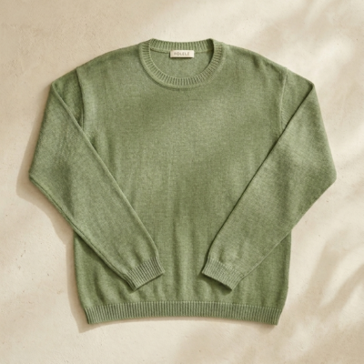Chompa Tejida Macaron Verde Talla M