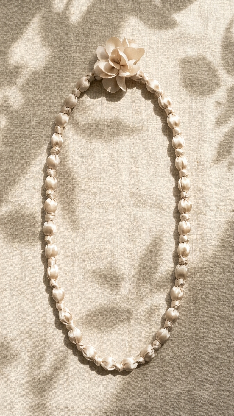 Collar Sofía Simón Gris Claro - Imagen 2