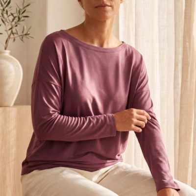 Polo Mousse Mauve Talla M