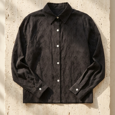 Blusa Praliné Negra TU